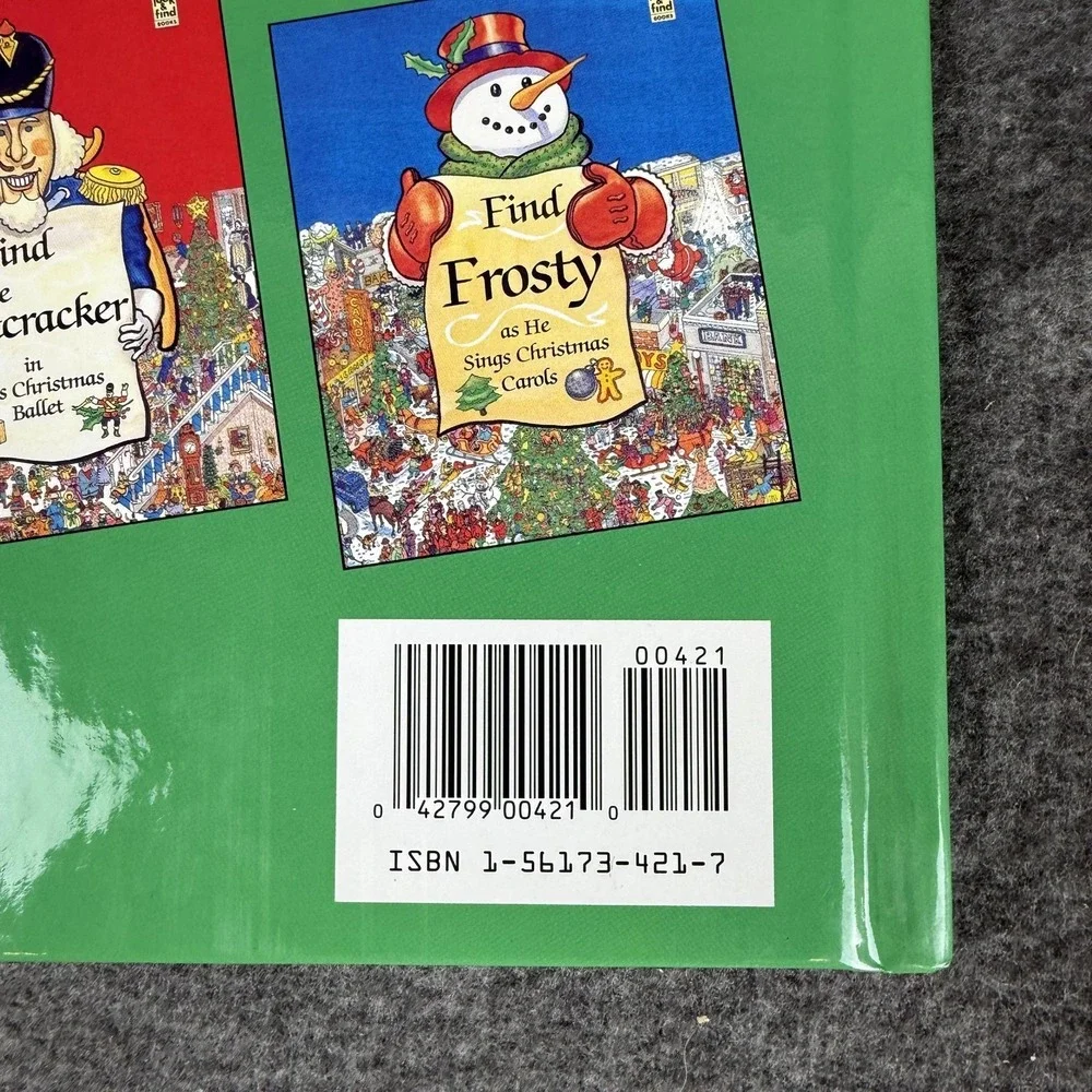 Vintage Look‎ & Find Night Before Christmas Jerrard Green HC Kids Puzzle Book